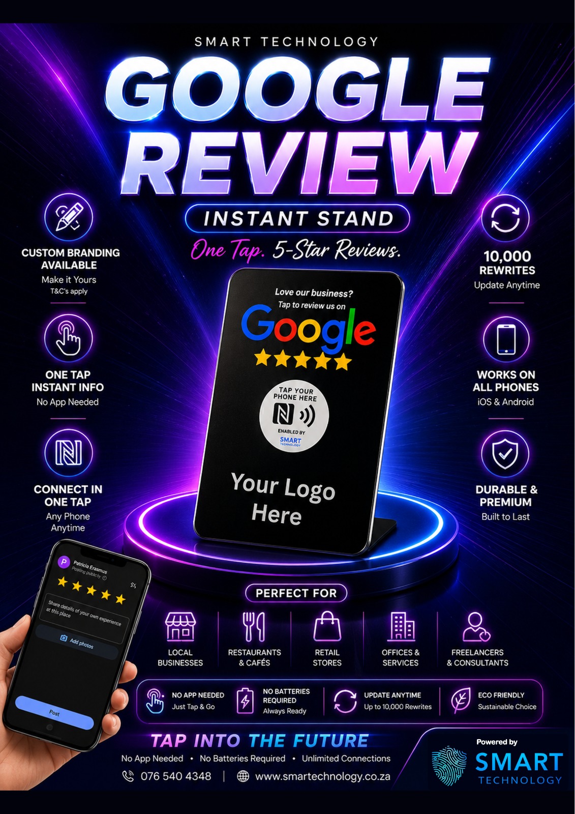 SMART Google Review Stand