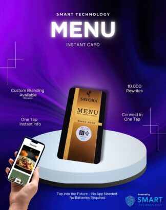 SMART Menu Card